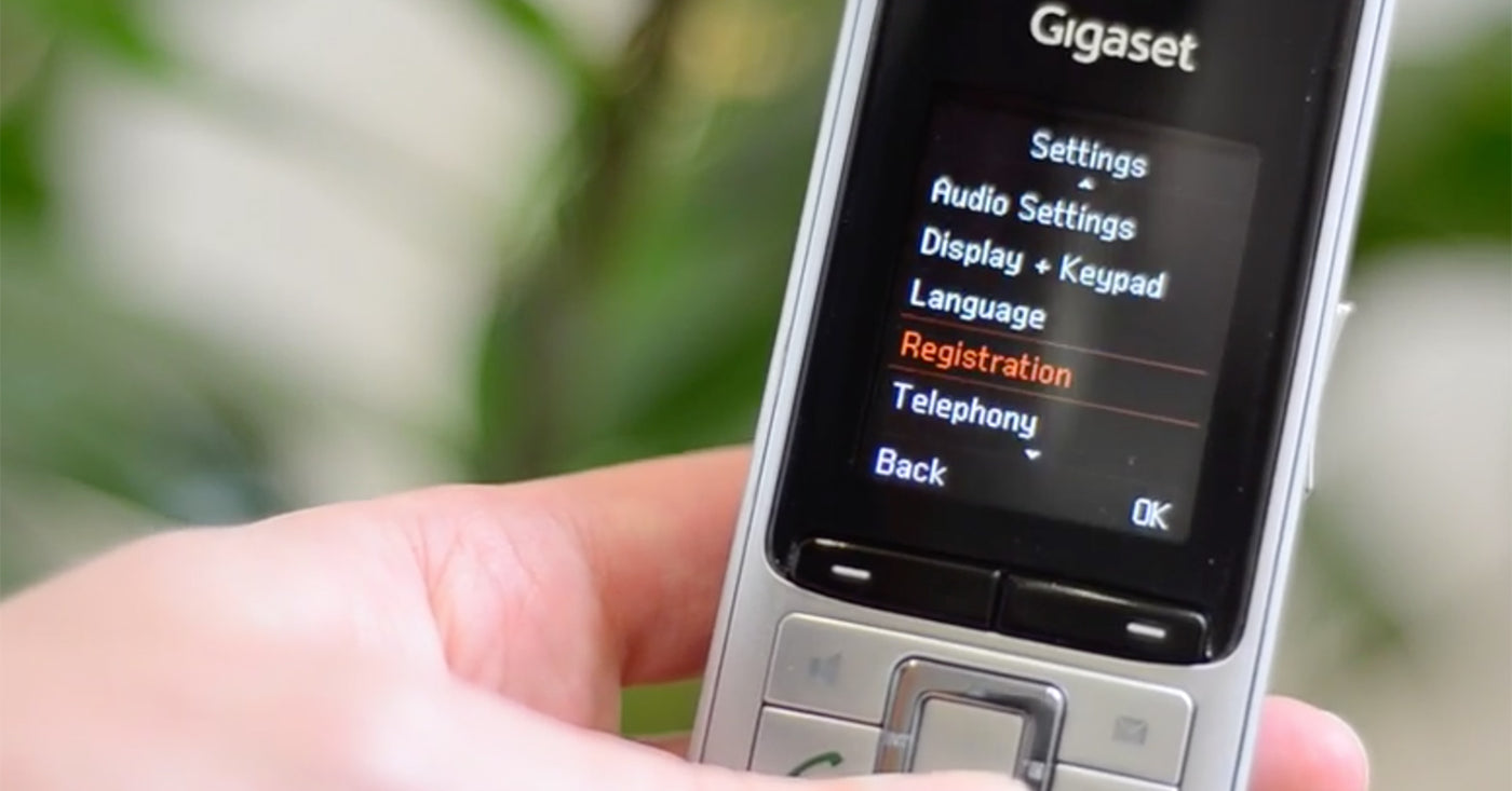 How To Connect a New Gigaset Handset to an Existing Base Station