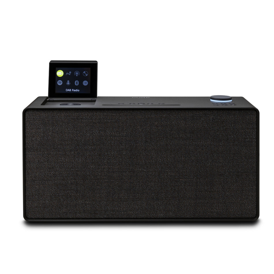 Pure Evoke Home DAB & Internet Radio with Bluetooth in Coffee Black Digital Radios Pure