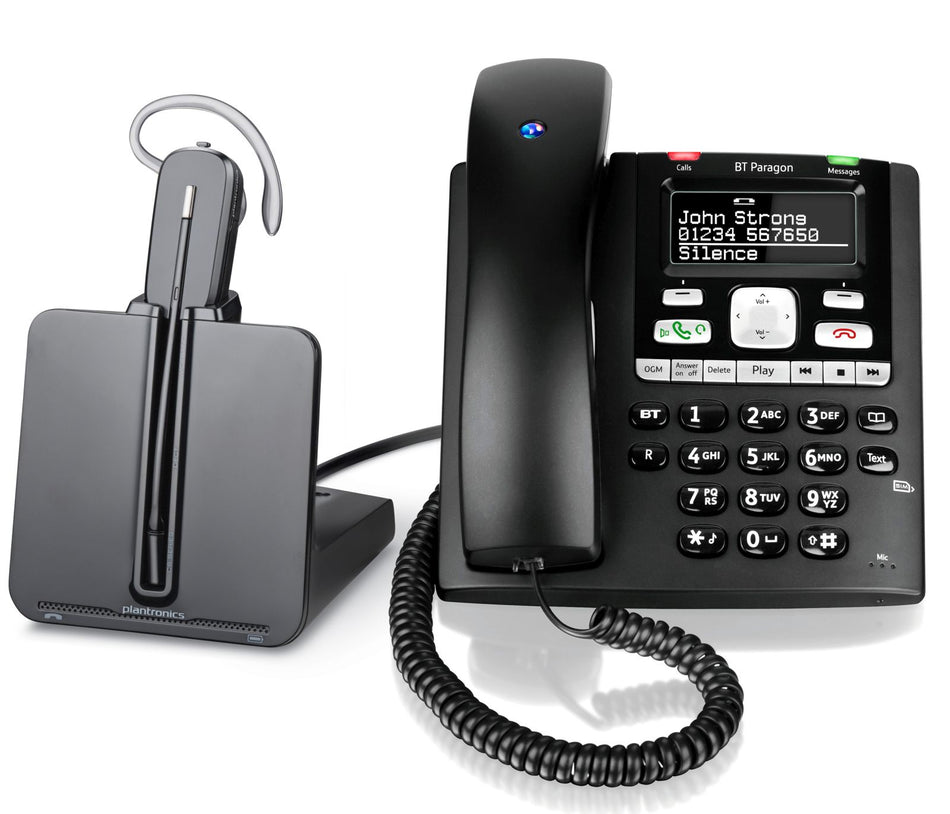 BT Paragon 650 & Plantronics CS540 Landline Phones BT