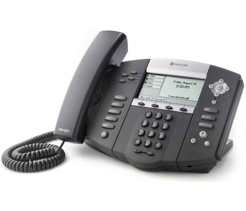 Polycom SoundPoint IP 550 VoIP Deskphone Conference Phones Polycom