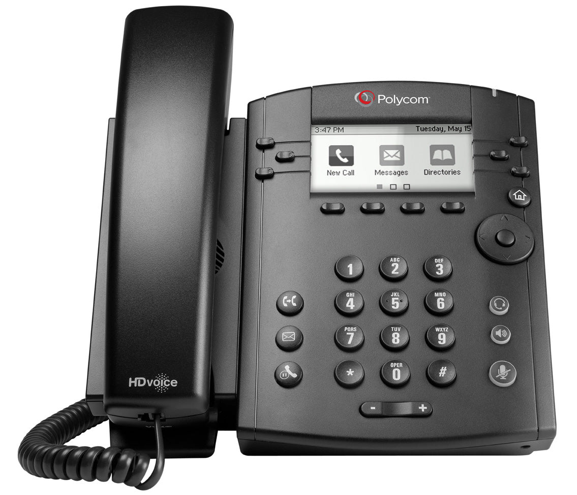 Polycom VVX 310 Gigabit VoIP Phone Landline Phones Polycom
