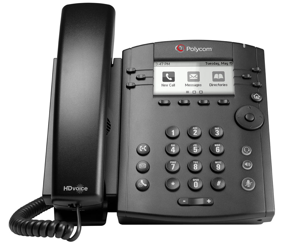 Polycom VVX 310 Gigabit VoIP Phone Landline Phones Polycom