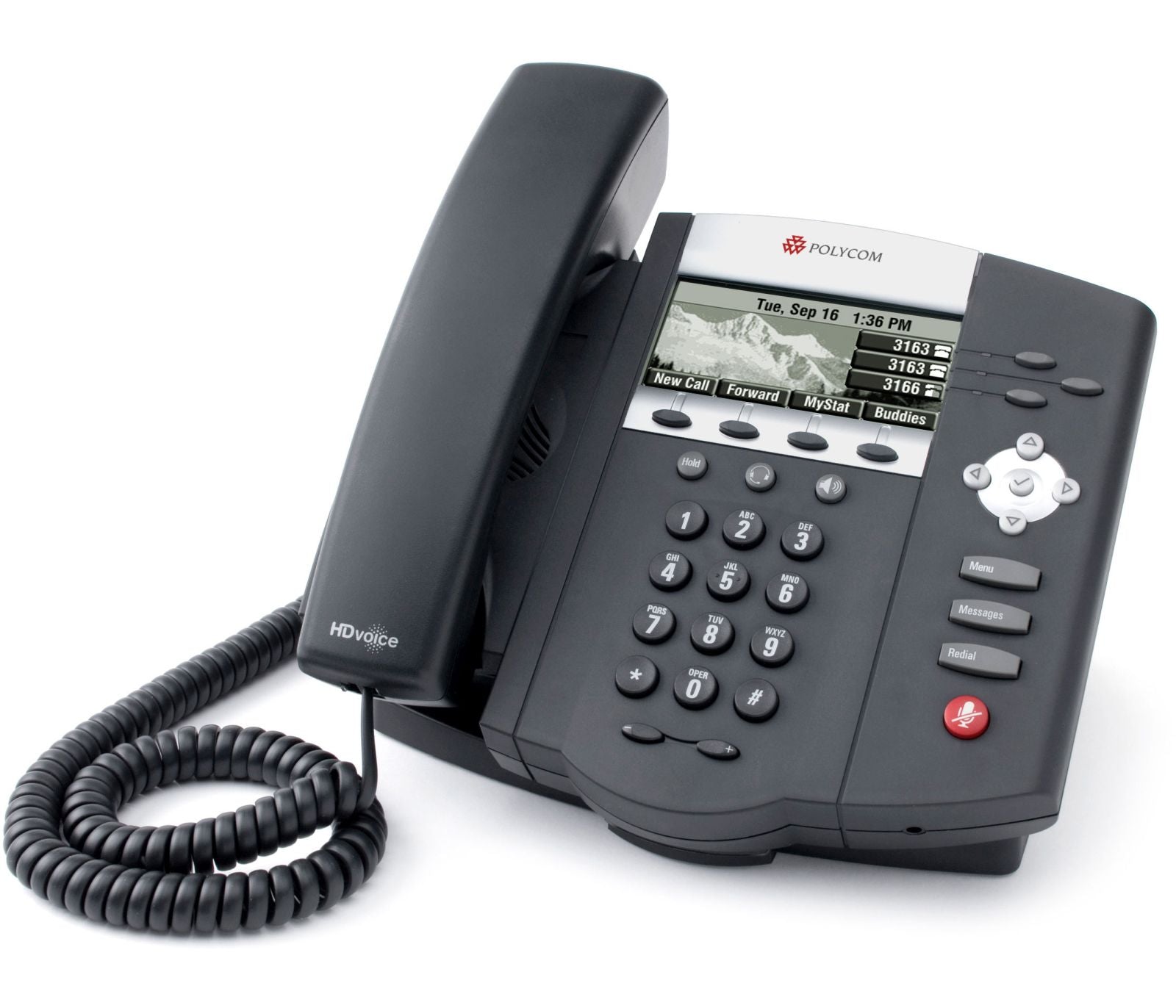 Polycom SoundPoint IP 450 Landline Phones Polycom