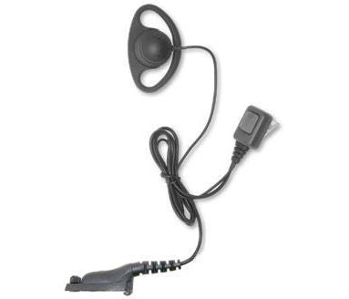 Motorola XT400 Series D-Shape Earpiece With PTT Microphone Two Way Radios Motorola