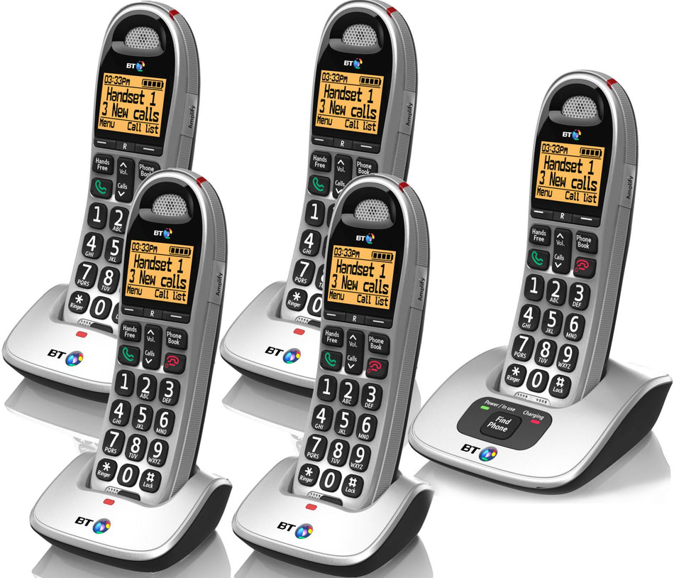 BT 4000 Quint Big Button Cordless Phone Landline Phones BT