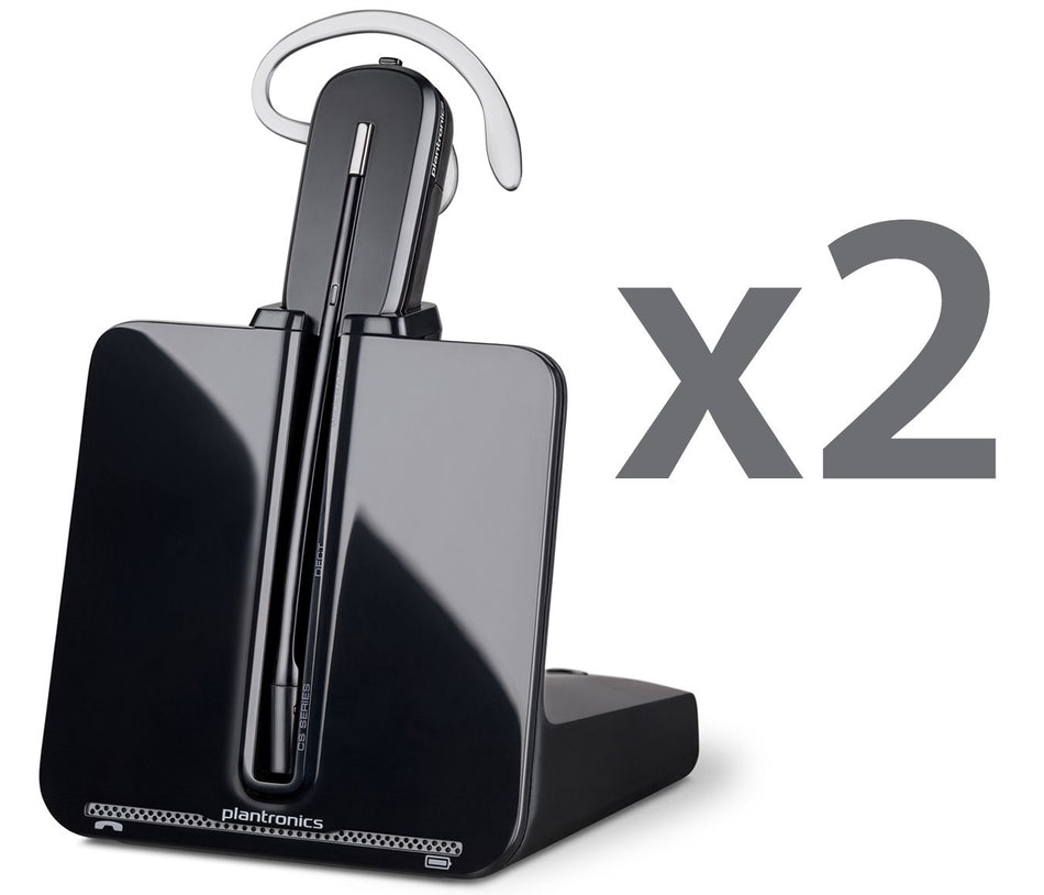 Plantronics CS540 Wireless Headset Twin