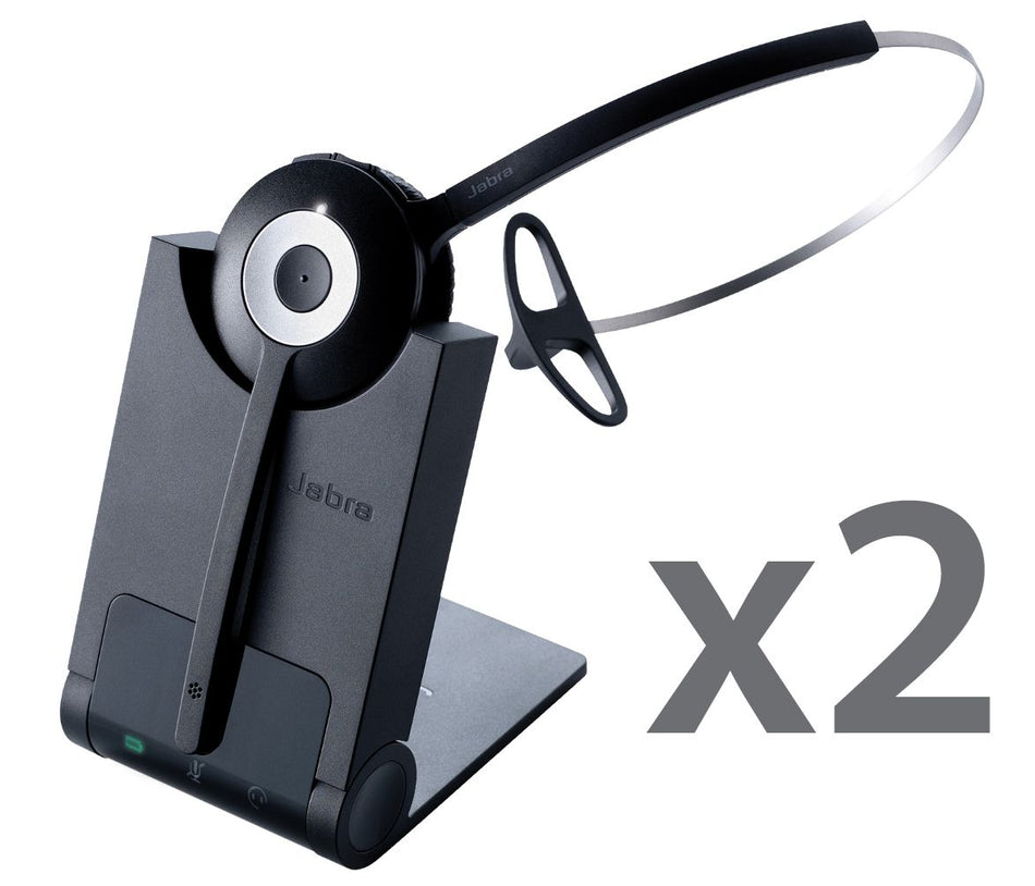 Jabra Pro 920 Twin Mono Wireless Headsets Headsets Jabra