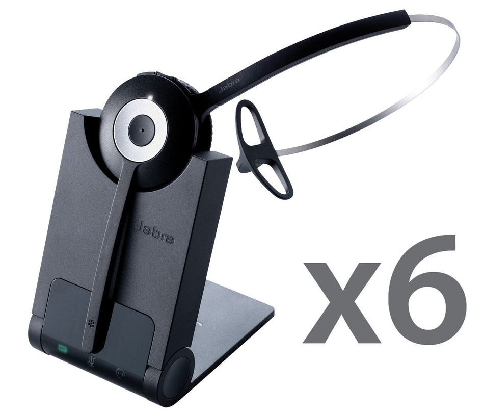 Jabra Pro 920 Sextet Mono Wireless Headsets Headsets Jabra