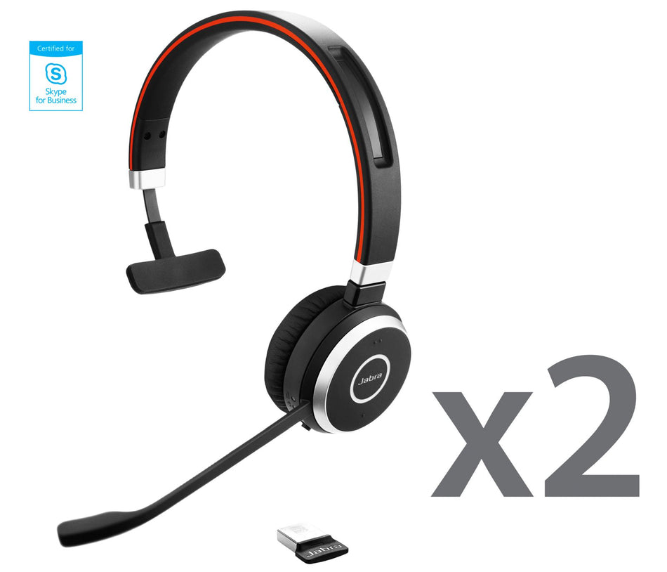 Jabra EVOLVE 65 MS Mono Twin Wireless Headset Wireless Headsets Jabra