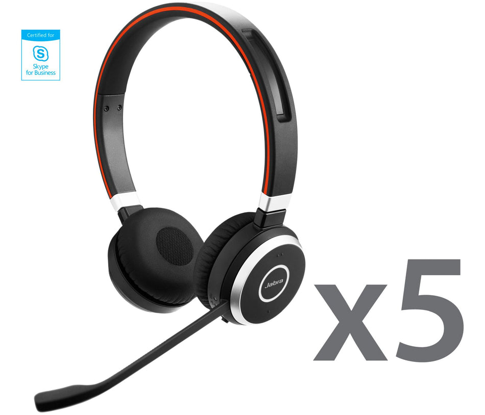 Jabra EVOLVE 65 MS Quint Stereo Wireless Headsets Wireless Headsets Jabra