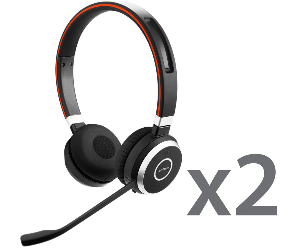 Jabra EVOLVE 65 UC Stereo Twin Wireless Headset Wireless Headsets Jabra