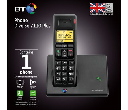 BT Diverse 7110+ Landline Phones BT