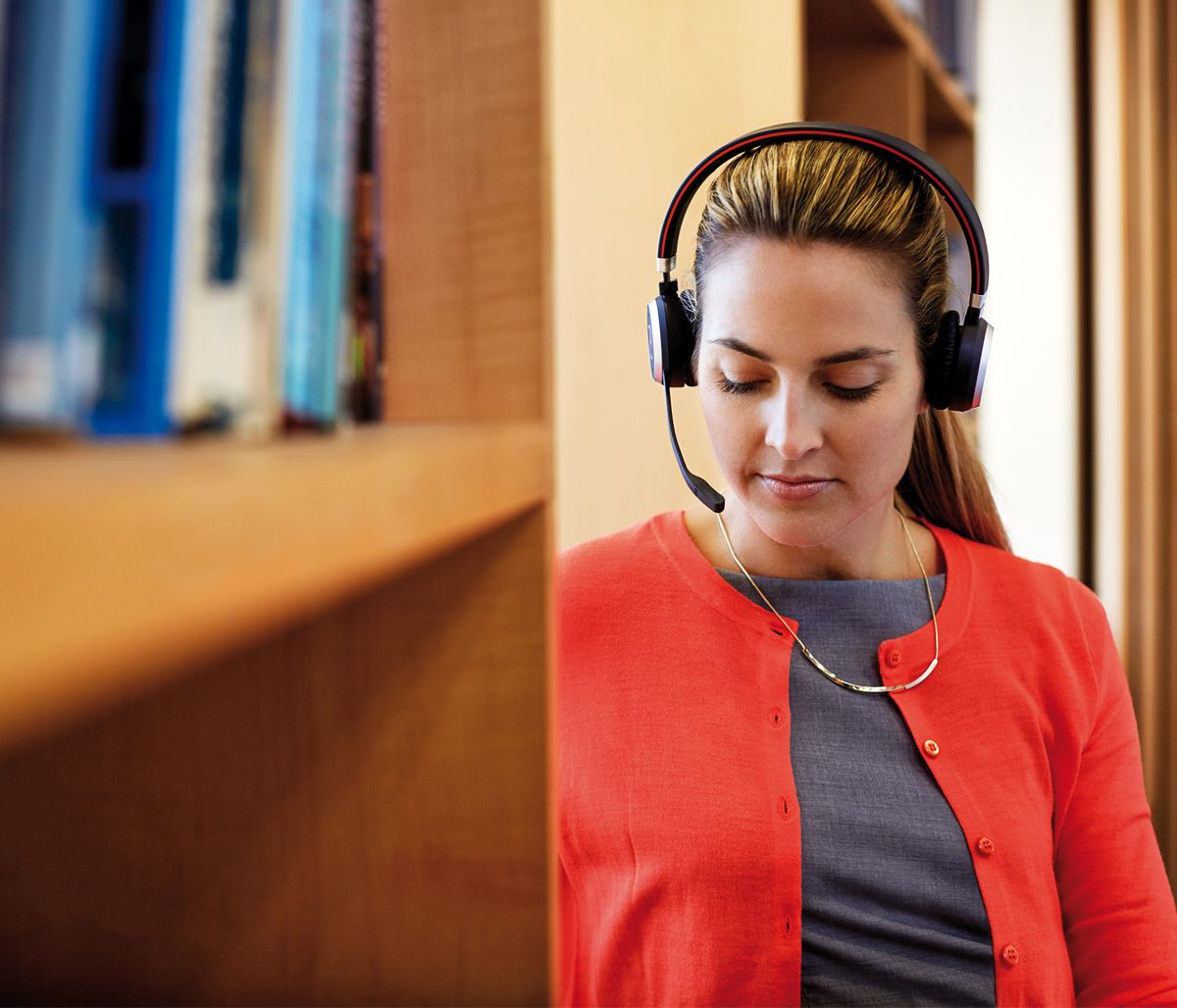 Jabra EVOLVE 65 MS Stereo Headset Wireless Headsets Jabra