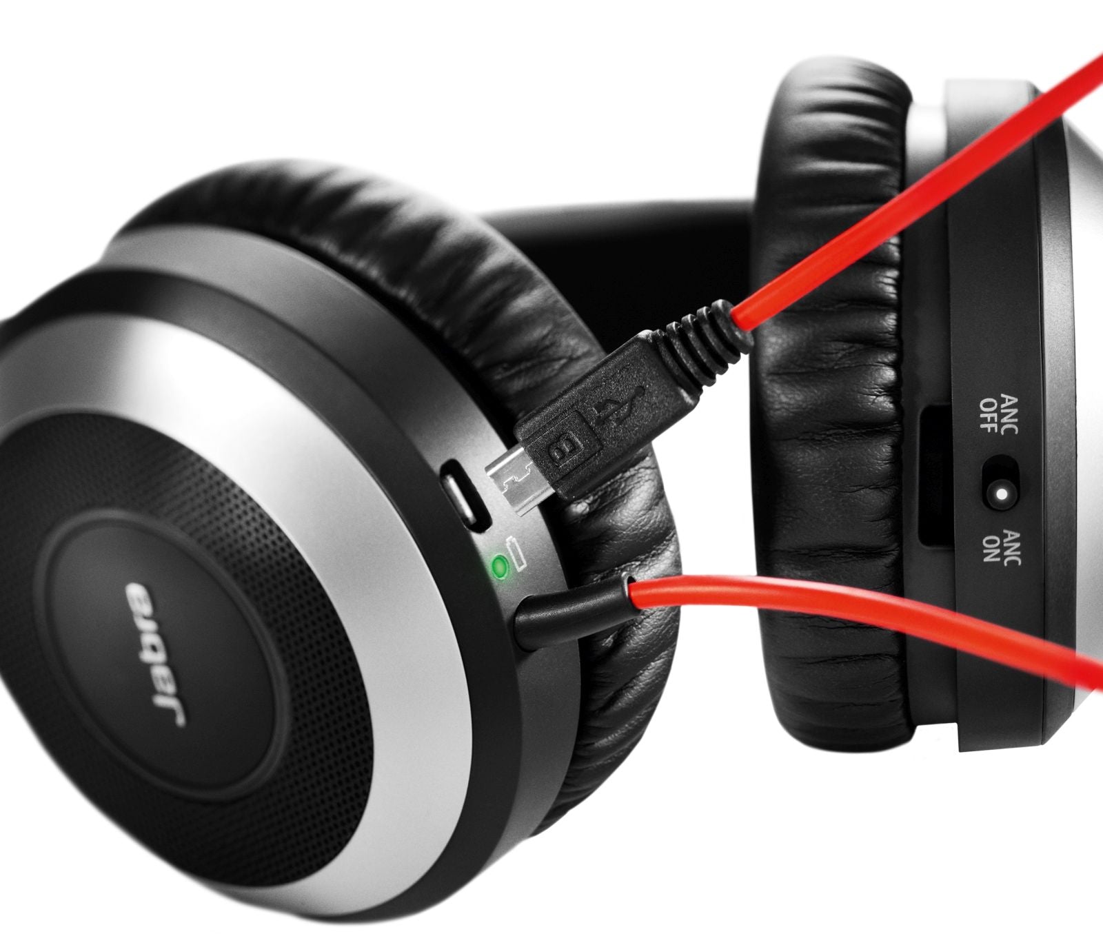 Jabra EVOLVE 80 MS Stereo Corded Headset Corded Headsets Jabra