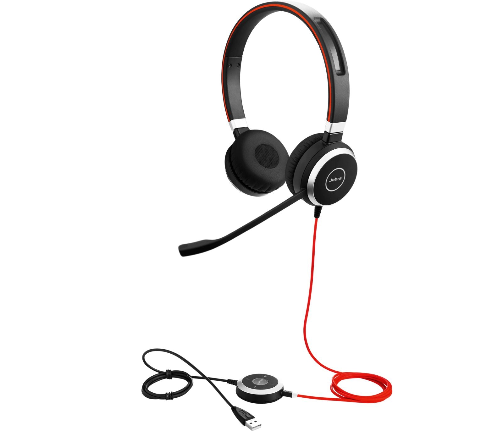 Jabra Evolve 40 MS Stereo Corded Headset Corded Headsets Jabra