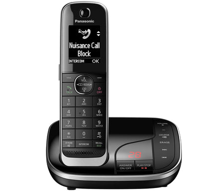 Panasonic KX-TGJ320EB Cordless Phone, Single Handset (Refurbished) Landline Phones Panasonic