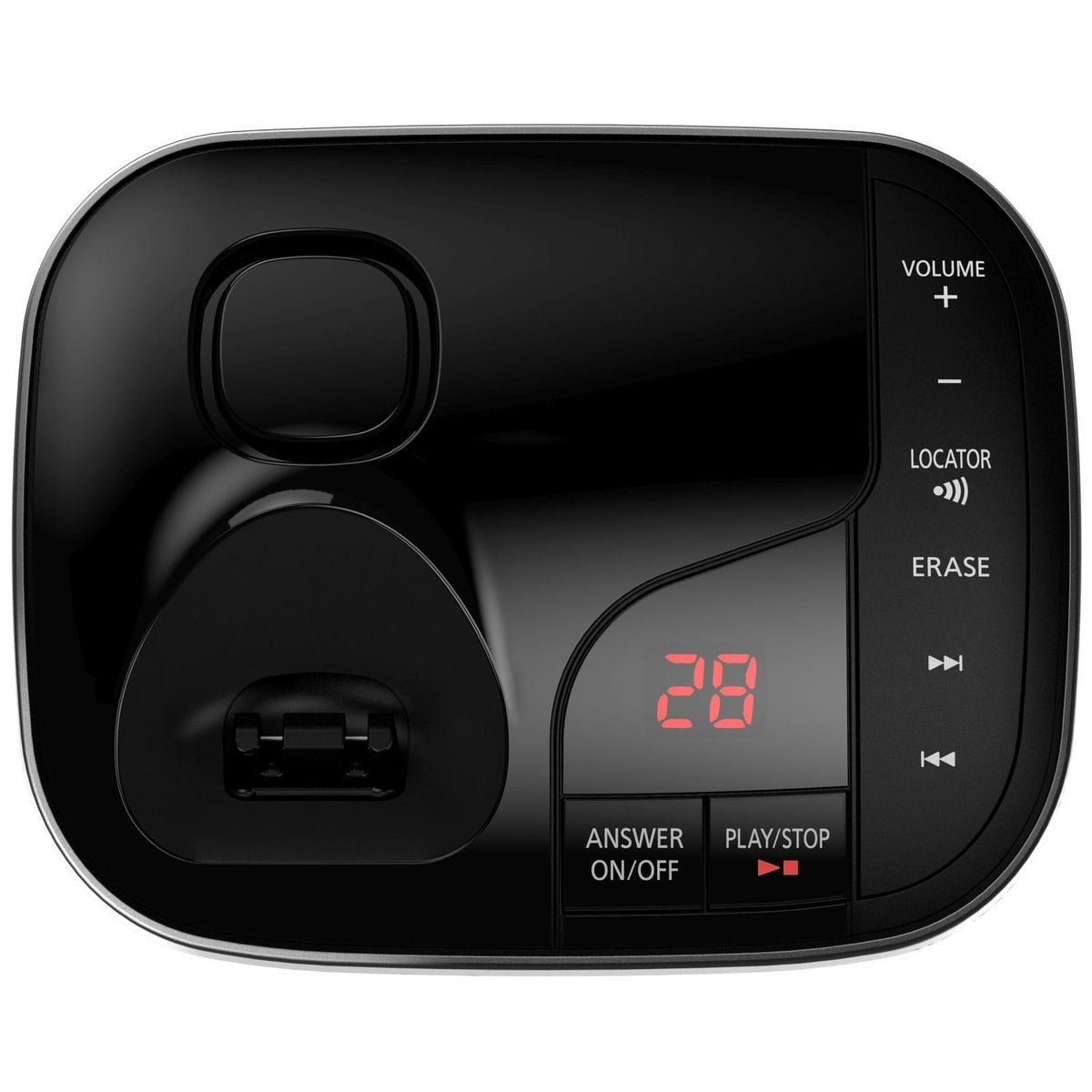 Panasonic KX-TGJ323EB Cordless Phone, Trio Handset with Nuisance Call Blocker Landline Phones Panasonic