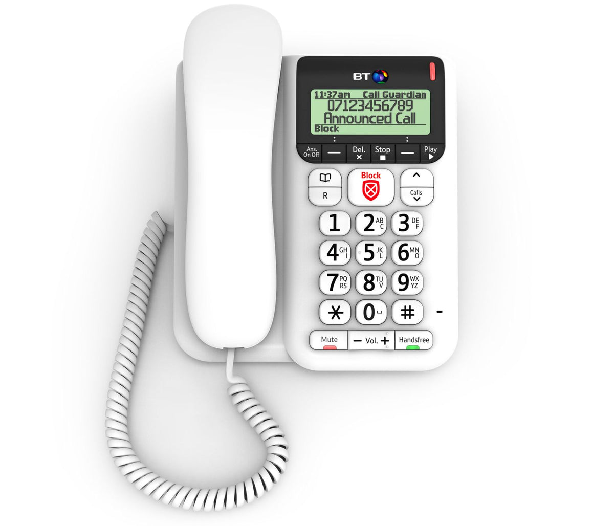 BT Decor 2600 Advanced Call Blocker Landline Phones BT