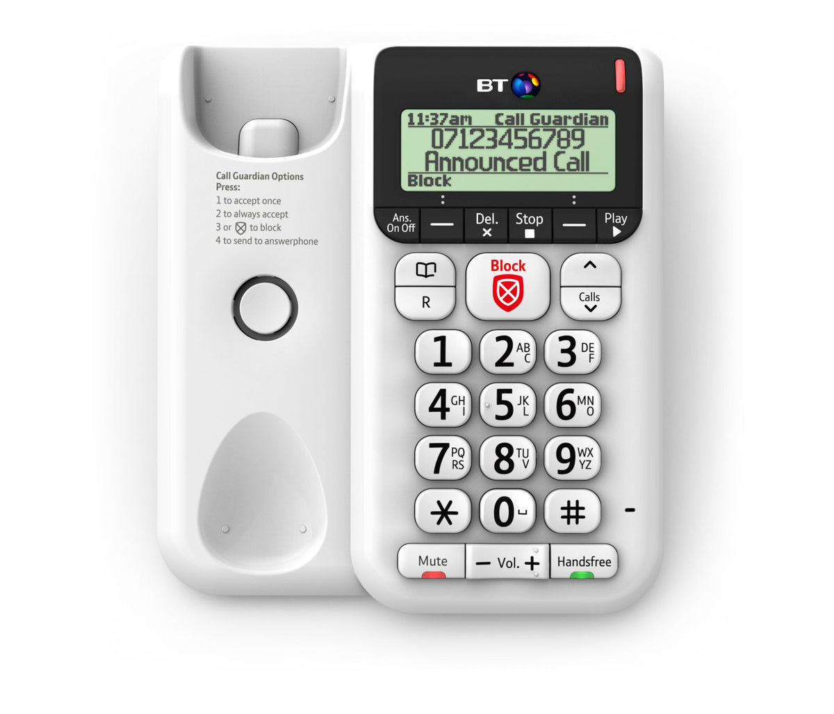 BT Decor 2600 Advanced Call Blocker Landline Phones BT
