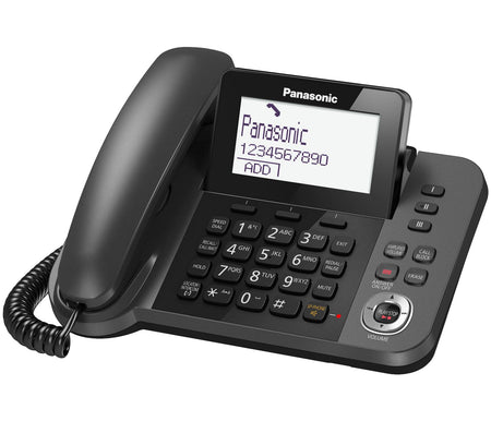 Panasonic KX-TGF320E Corded & Cordless Phone Combo Landline Phones Panasonic
