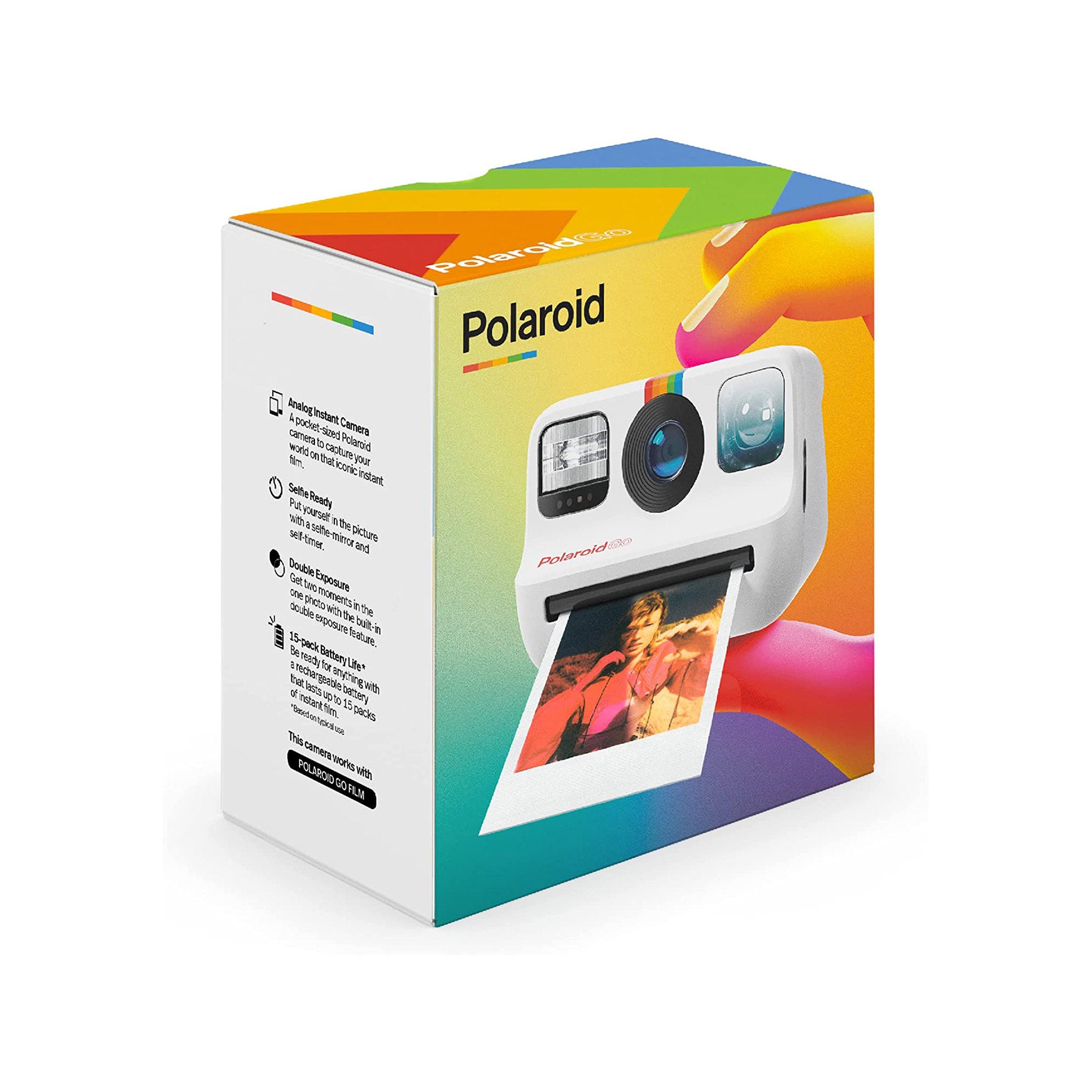 Polaroid Go Instant Camera in White Instant Cameras Plantronics