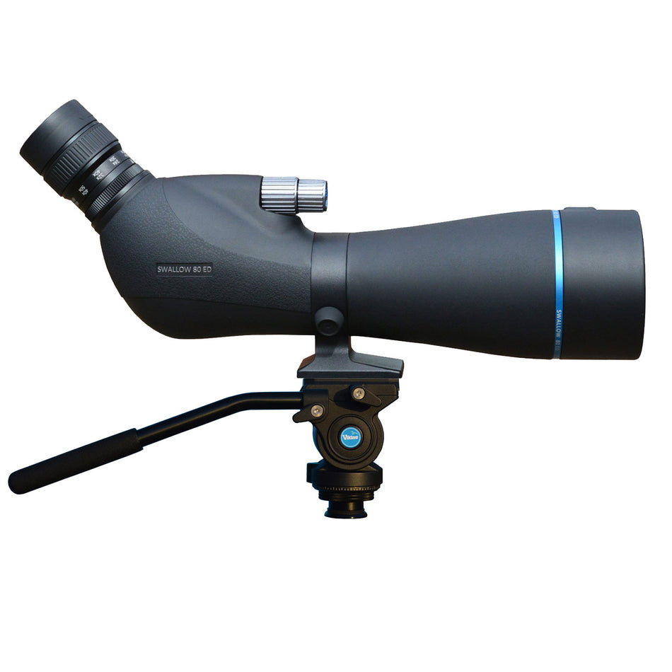 Viking Swallow ED 80mm Scope with Tripod & Smartphone Adapter Binoculars Viking