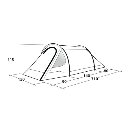 Outwell Earth 2 2-Person Tent Tents Outwell