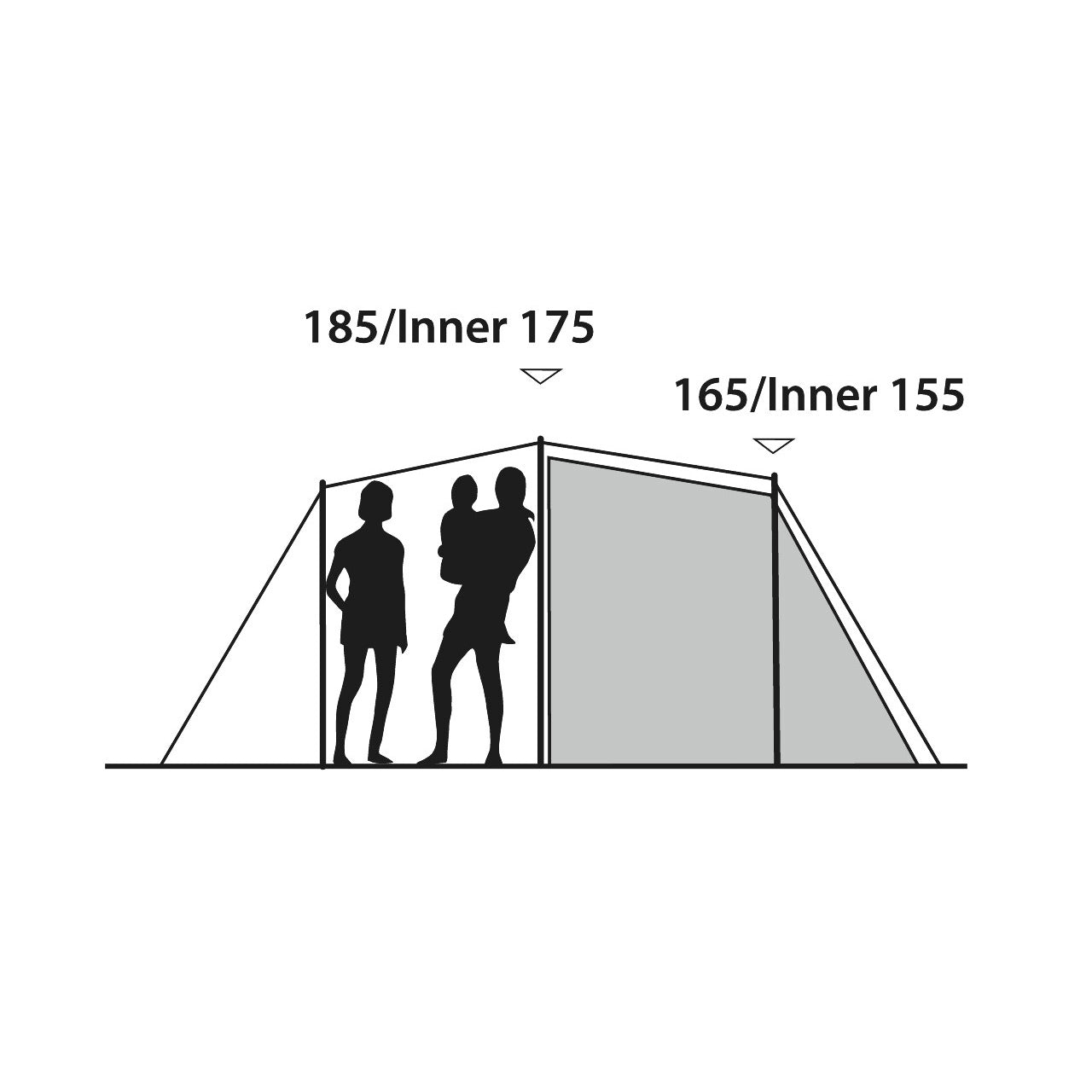 Outwell Earth 5 5-Person Tent Tents Outwell