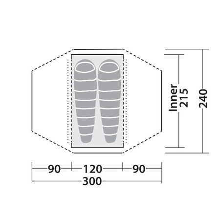 Robens Goshawk 2-Person Tent Tents Robens