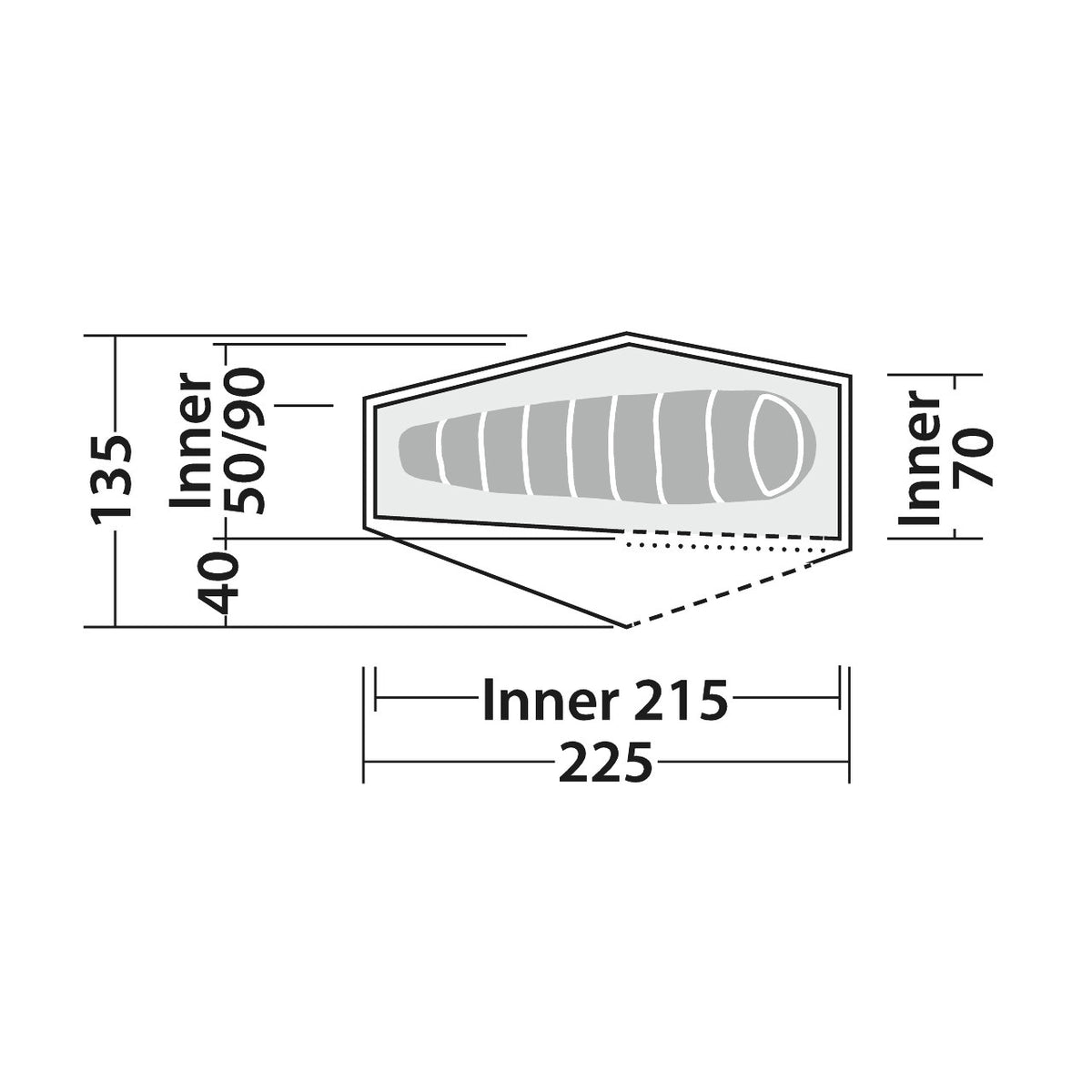 Robens Chaser 1 Tent, 1-Person Tents Robens