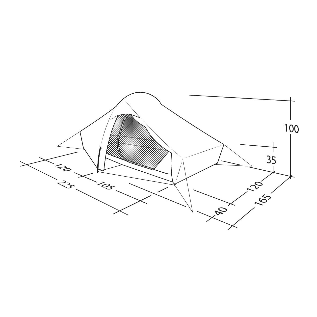 Robens Chaser 2 Tent, 2-Person Tents Robens