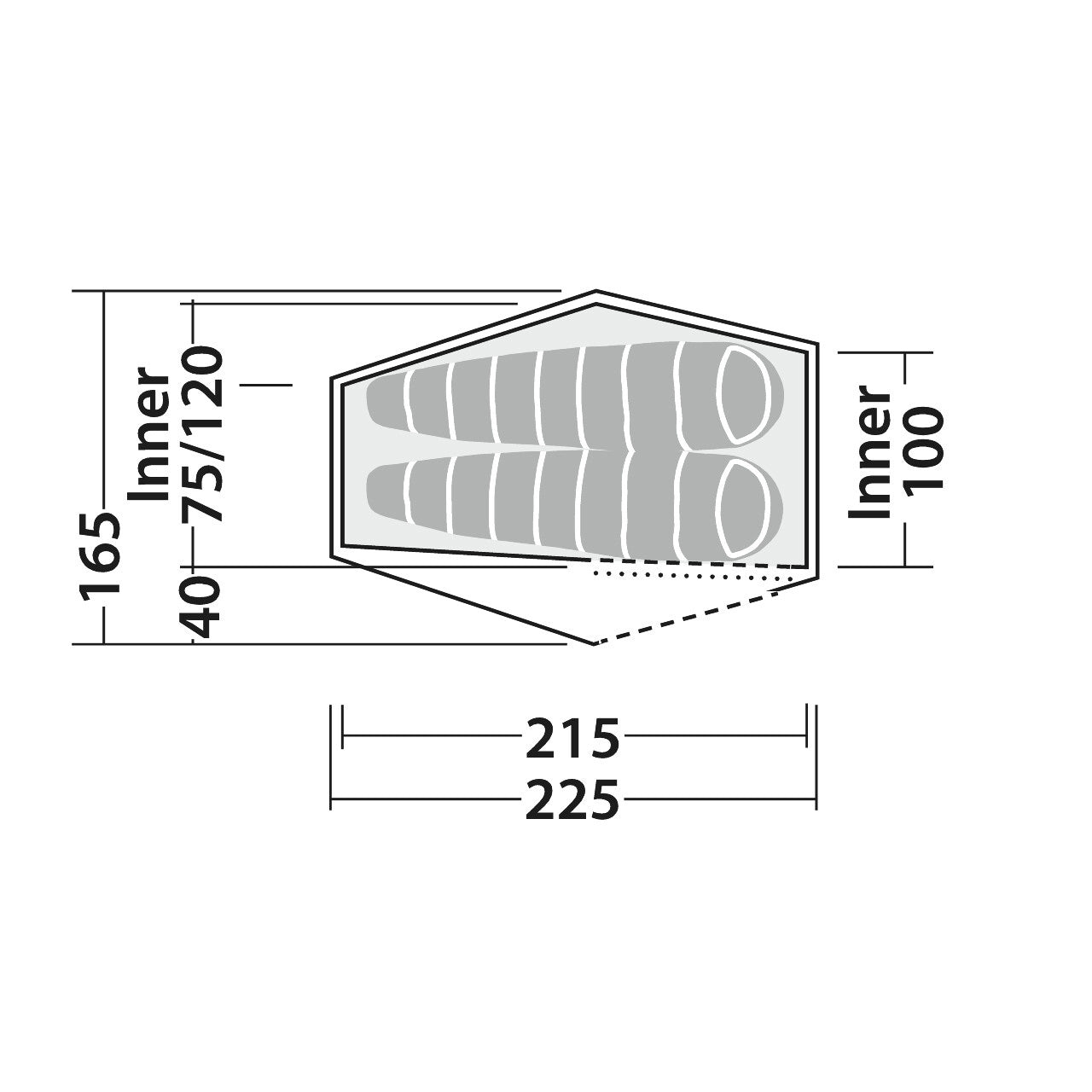 Robens Chaser 2 Tent, 2-Person Tents Robens