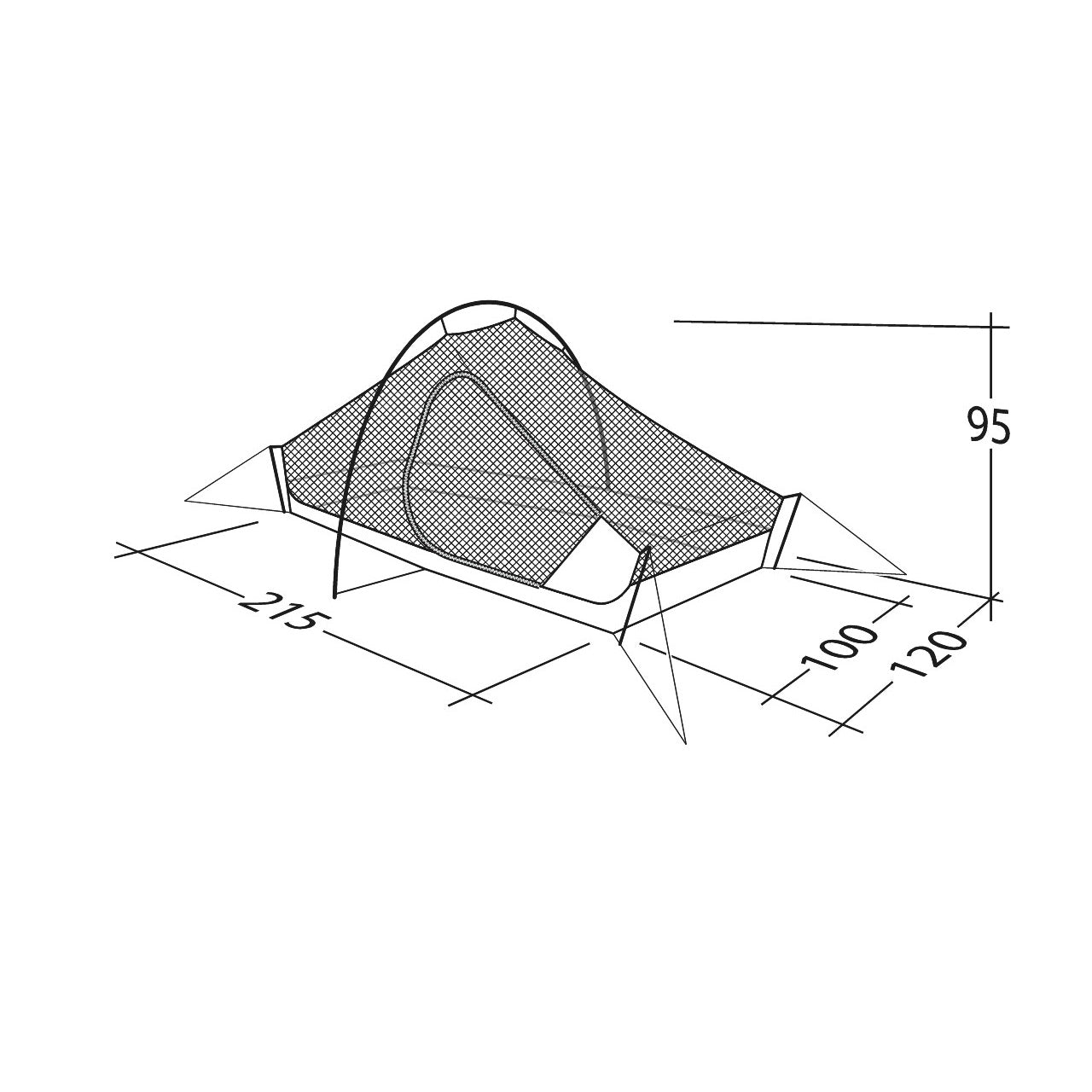 Robens Chaser 2 Tent, 2-Person Tents Robens