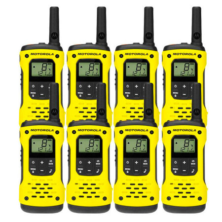 Motorola TLKR T92 Eight Pack License-Free Walkie Talkies Two Way Radios Motorola