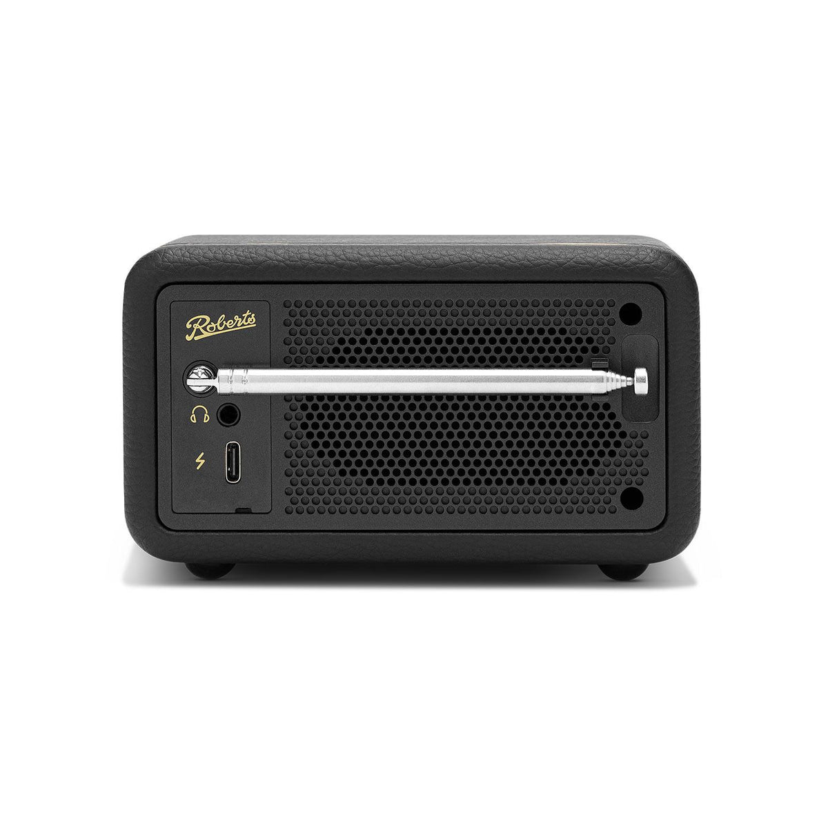 Roberts Revival Petite 2 DAB Radio & Portable Bluetooth Speaker in Black Digital Radios Roberts