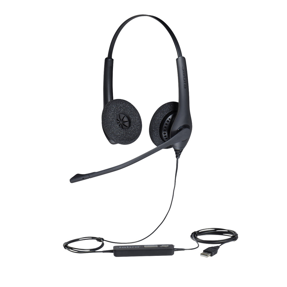 Jabra BIZ 1500 Duo UC USB Corded Headset Corded Headsets Jabra