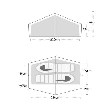 Terra Nova Laser Compact 2 Tent, 2-Person Tents Terra Nova