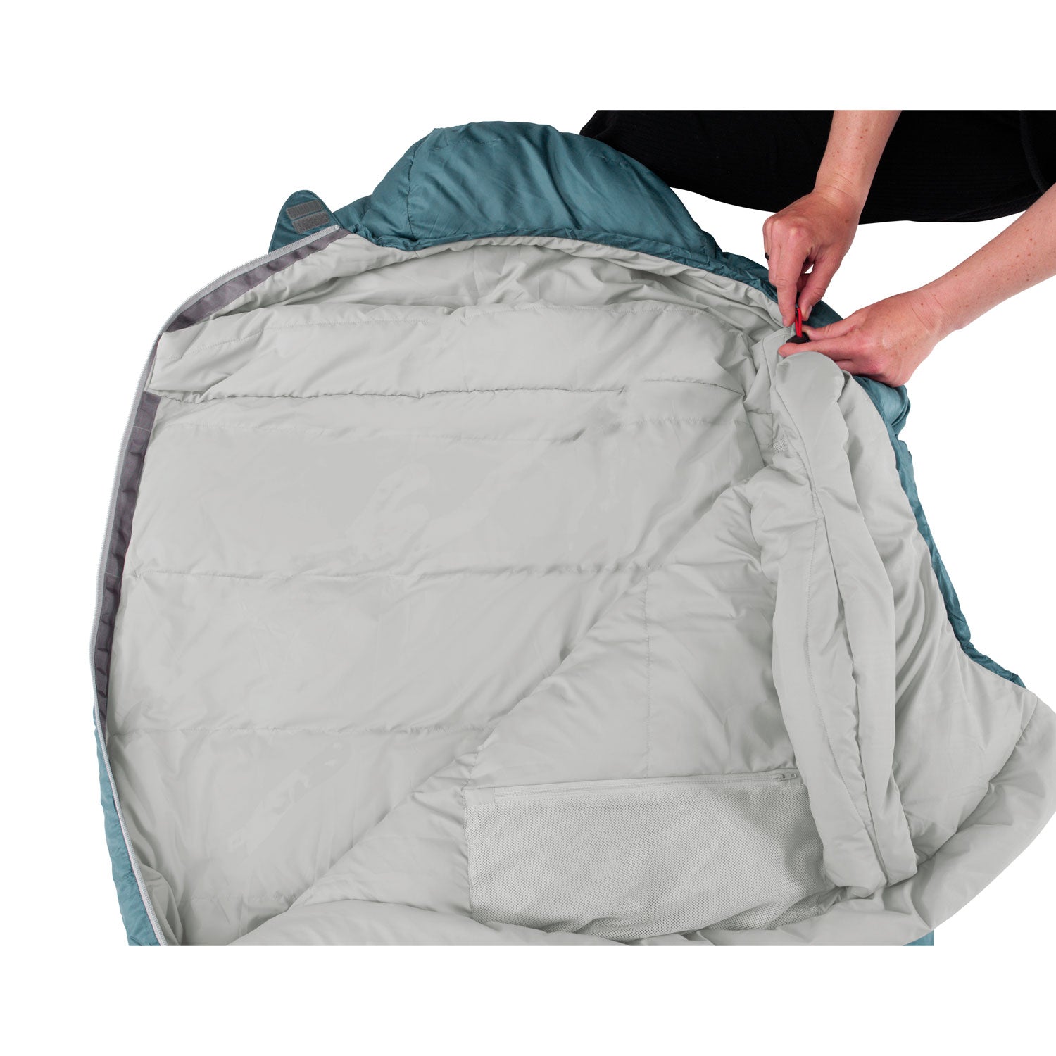Robens Gully 1200 Hybrid Down Sleeping Bag (Left Zipper) Sleeping Bags Robens