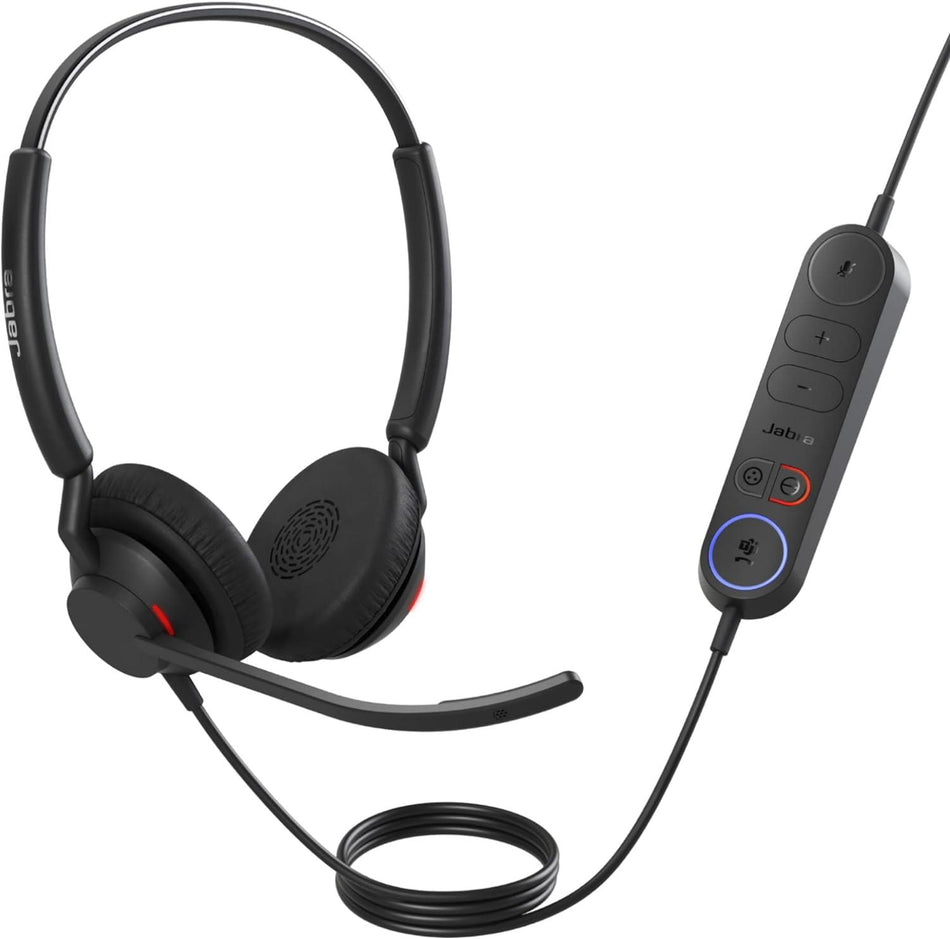 Jabra Engage 40 (Inline Link) USB-A UC Stereo Headsets Jabra