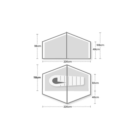 Terra Nova Laser Compact AS All Seasons 1-Person Tent Tents Terra Nova
