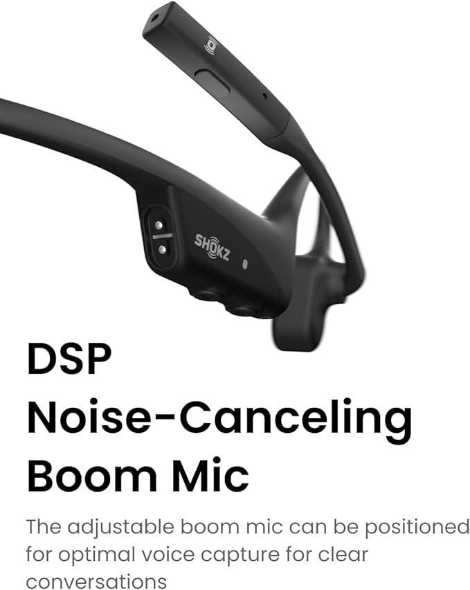 SHOKZ OpenComm 2UC Wireless Bone Conduction Bluetooth Headset (With USB-A adapter) Headsets SHOKZ