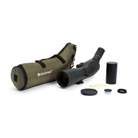 Celestron TrailSeeker 65mm Angled Zoom Spotting Scope Binoculars Celestron