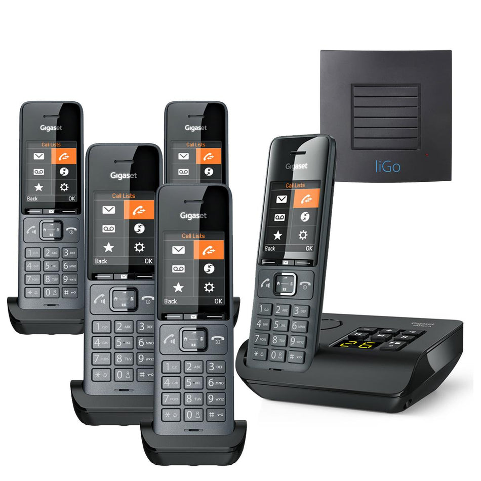 Gigaset Family Plus A Quint Cordless Phones with Long Range Landline Phones Gigaset