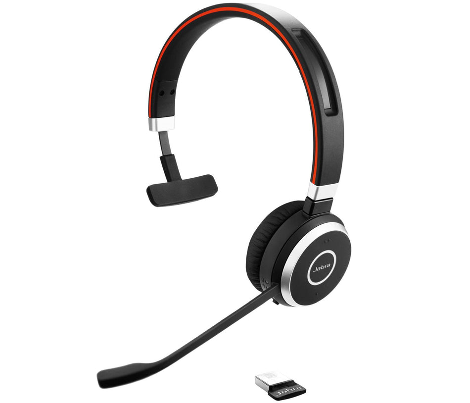 Jabra EVOLVE 65 SE UC Mono Wireless Headset Wireless Headsets Jabra
