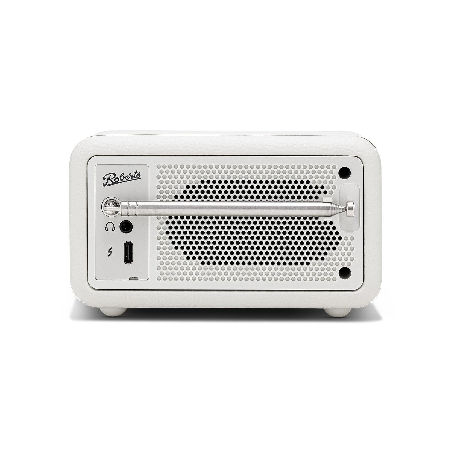 Roberts Revival Petite 2 DAB Radio & Portable Bluetooth Speaker in Pastel Cream Digital Radios Roberts
