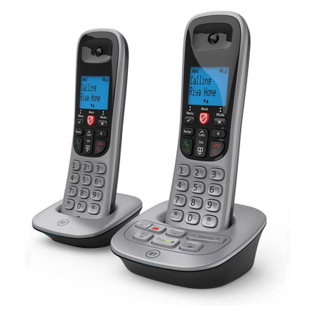 BT 7660 Landline Phone, Twin Handset Landline Phones BT