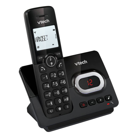 VTech CS2052 DECT Cordless Telephone with Answering Machine, Three Handsets Landline Phones VTech