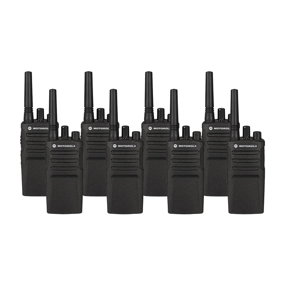 Motorola XT420 Eight Pack with Charger Two Way Radios Motorola