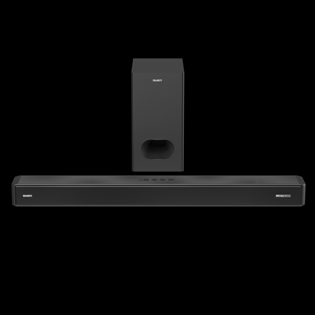 Majority Sierra Plus Soundbar & Wireless Subwoofer Soundbars Majority