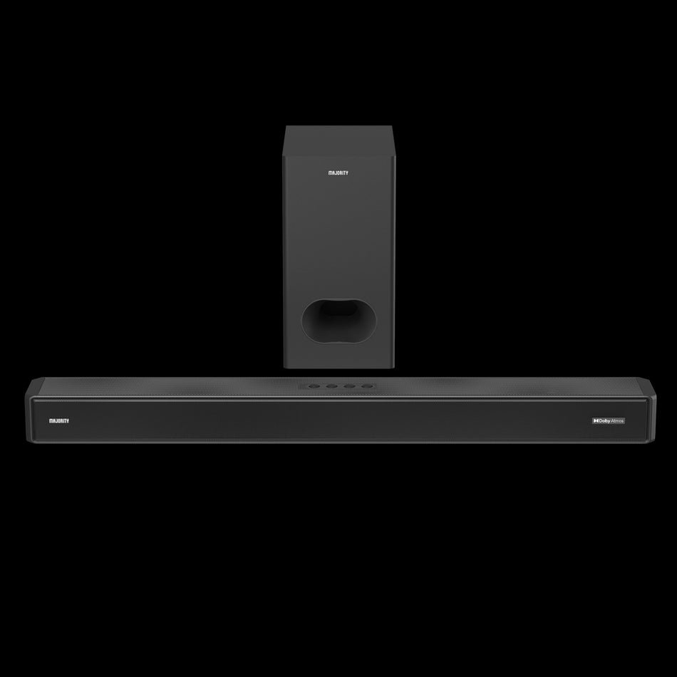 Majority Sierra Plus Soundbar & Wireless Subwoofer Soundbars Majority